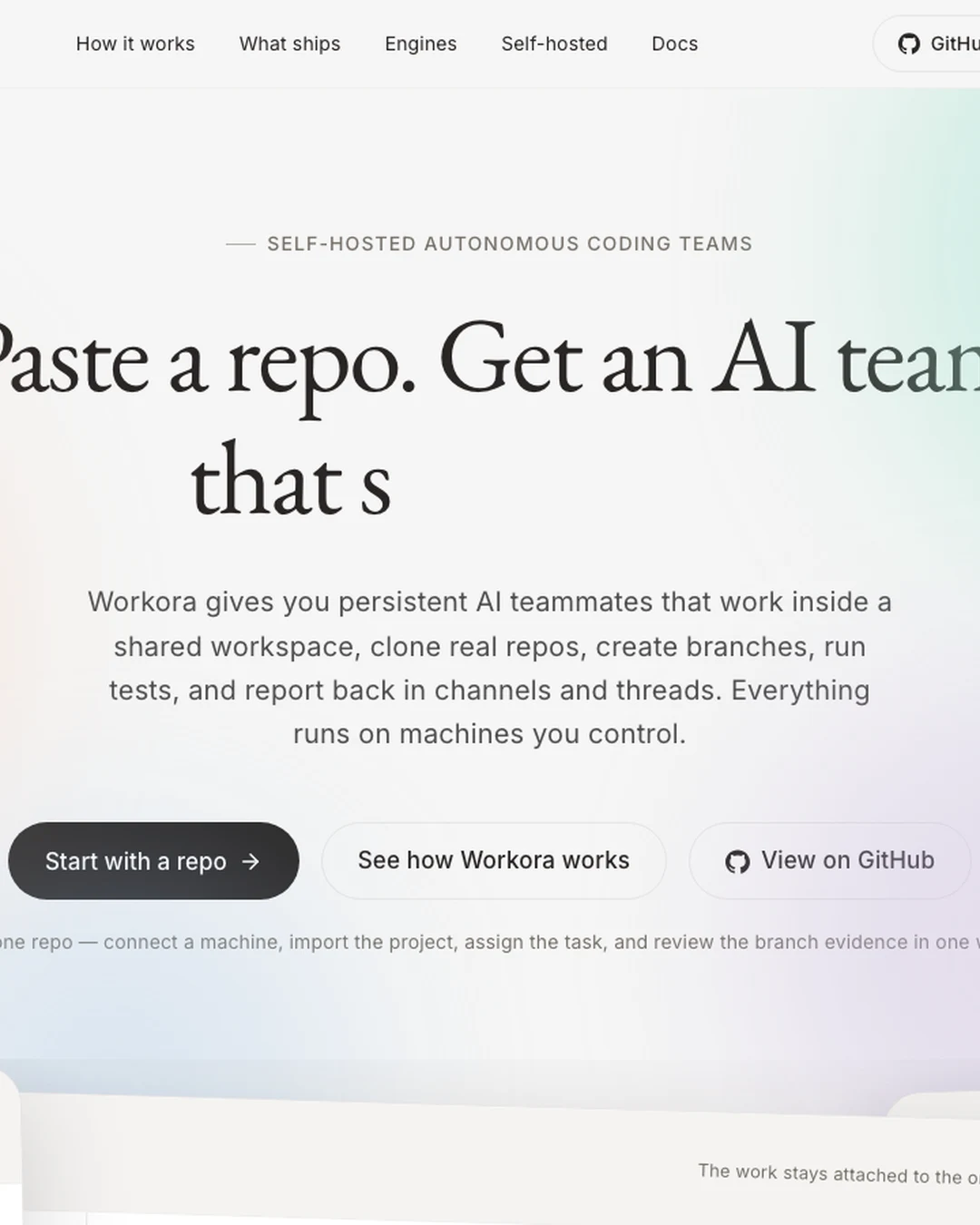 Workora — AI Company Command Center